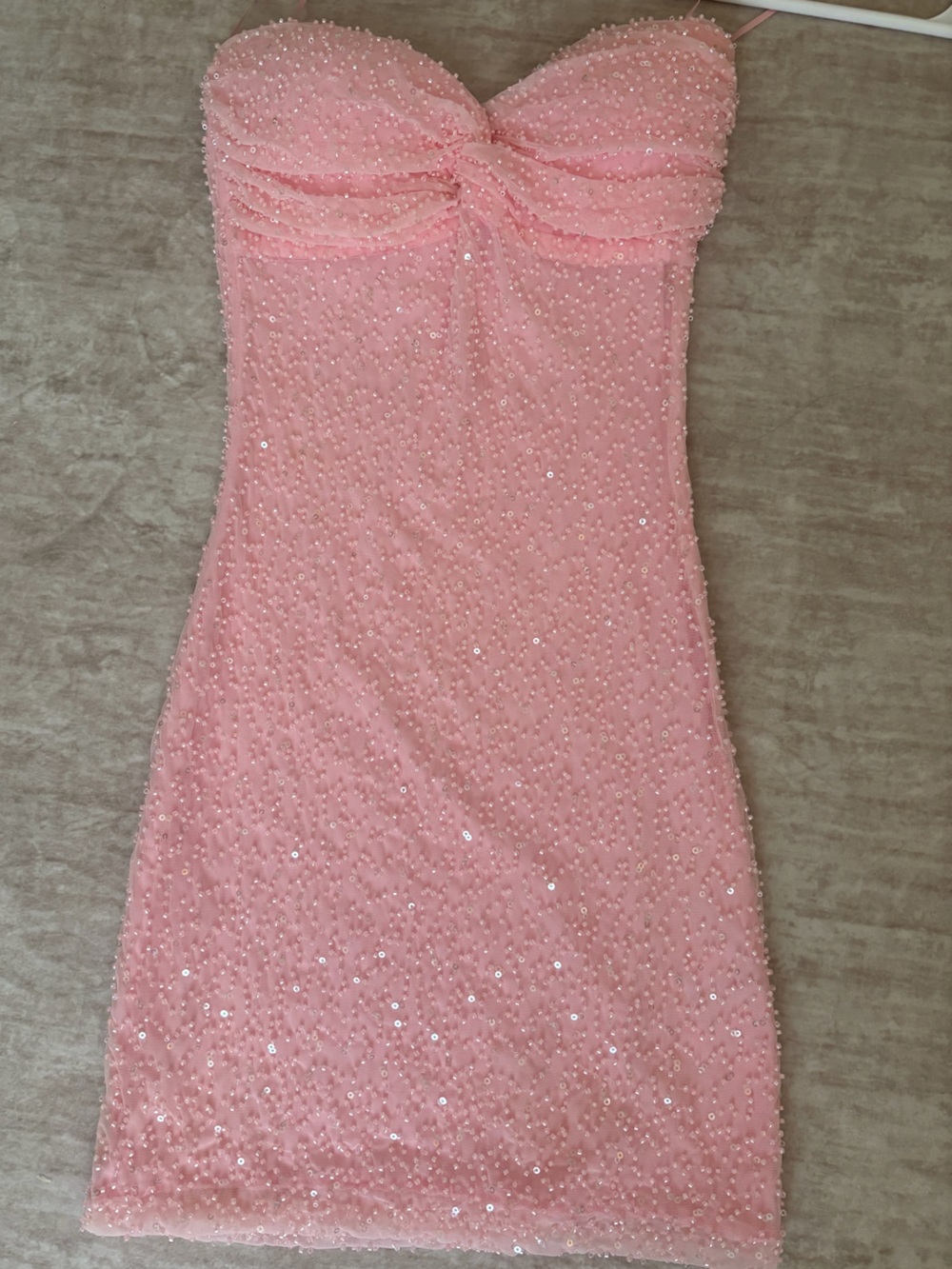 Windsor Pink Sequin mini dress